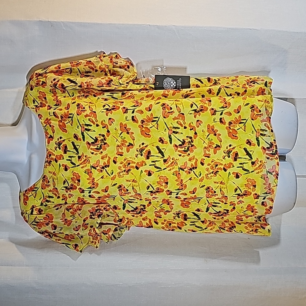 Nwt Vince Camuto M Citrus Splash Top